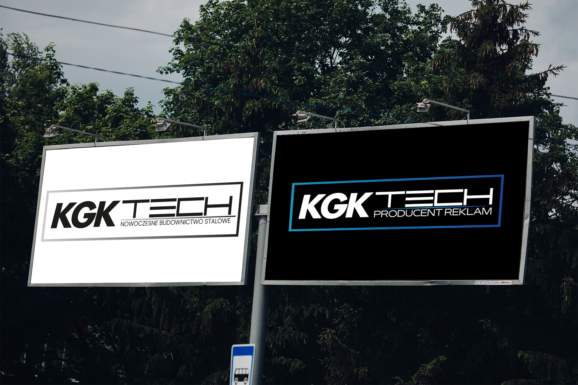 KGK-TECH producent reklam SZYLDY REKLAMOWE